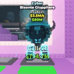 Cyber Bisonte Giuppitere 3.5 M s (Секретный персонаж) — Roblox, лот №225575