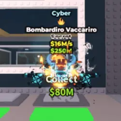 Cyber Bombardiro Vaccariro 16 M s (FIRE TRAIT) (Секретный п… — Roblox, лот №225581