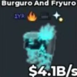 Cyber Burguro and Fryuro 4.1B s Steven (Секретный персонаж) — Roblox, лот №225604