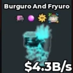 Cyber Burguro And Fryuro 4.3B s dian (Секретный персонаж) — Roblox, лот №225605