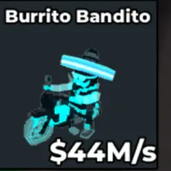Cyber Burrito Bandito 44 M s (Секретный персонаж) — Roblox, лот №225607