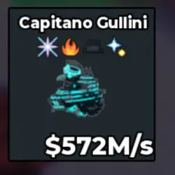 Cyber Capitano Gullini 572 M s (Секретный персонаж) — Roblox, лот №225621