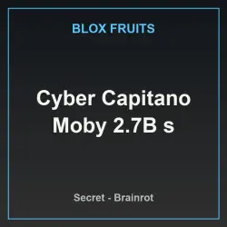 Cyber Capitano Moby 2.7B s (Секретный персонаж) — Roblox, лот №225625