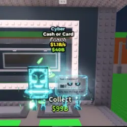 Cyber Cash or Card 1.1 B S (Секретный персонаж) — Roblox, лот №225629
