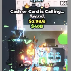 Cyber Cash or Card 2.9 B s John Pork Trait (Секретный персо… — Roblox, лот №225635