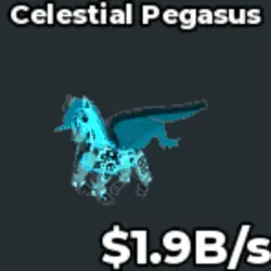 Cyber Celestial Pegasus 1.9B s KN03 (Секретный персонаж) — Roblox, лот №225641