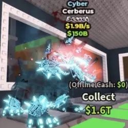 Cyber Cerberus 1,9B s (Секретный персонаж) — Roblox, лот №225645