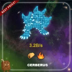 Cyber Cerberus 3.2B s (Секретный персонаж) — Roblox, лот №225647