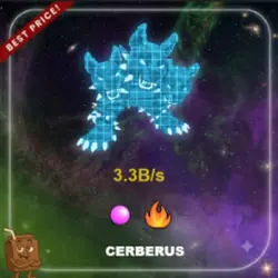 Cyber Cerberus 3.3B s NO TACO (Секретный персонаж) — Roblox, лот №225648