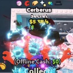 Cyber Cerberus 5.3B S (Galactic + 5 Traits) #R8YM2H (Секрет… — Roblox, лот №225651