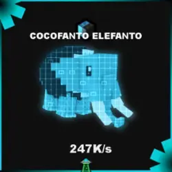 Cyber Cocofanto Elefanto 247K s (Brainrot God персонаж) — Roblox, лот №225672