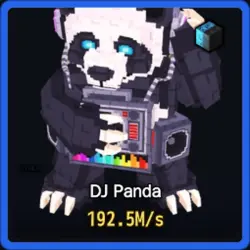 Cyber DJ Panda 192.5M s (Секретный персонаж) — Roblox, лот №225678