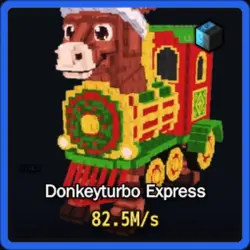 Cyber Donkeyturbo Express 82.5M s (Секретный персонаж) — Roblox, лот №225706
