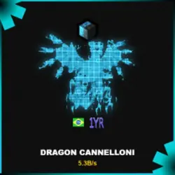 Cyber Dragon Cannelloni 5.3B s (Секретный персонаж) — Roblox, лот №225726