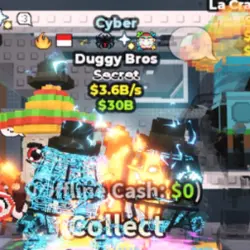 Cyber Duggy Bros 3.6B S (Spider + 7 Traits) #G2QK7C (Секрет… — Roblox, лот №225732