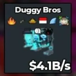 Cyber Duggy Bros 4.1B s Clean Trait KennCello (Секретный пе… — Roblox, лот №225682