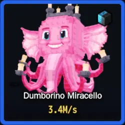 Cyber Dumborino Miracello 3.4M s (Brainrot God персонаж) — Roblox, лот №225687