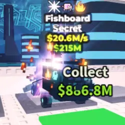 Cyber Fisgboard (Секретный персонаж) — Roblox, лот №225695