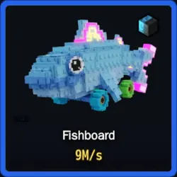 Cyber Fishboard 9M s (Секретный персонаж) — Roblox, лот №225696