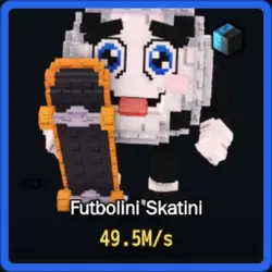 Cyber Futbolini Skatini 49.5M s (Секретный персонаж) — Roblox, лот №225701