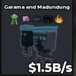 Cyber Garama and Madundung 1.5 B s UFO TRAIT (Секретный пер… — Roblox, лот №225734