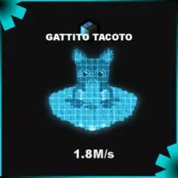 Cyber Gattito Tacoto 1.8M s (Brainrot God персонаж) — Roblox, лот №225753