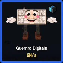 Cyber Guerriro Digitale 6M s (Секретный персонаж) — Roblox, лот №225765