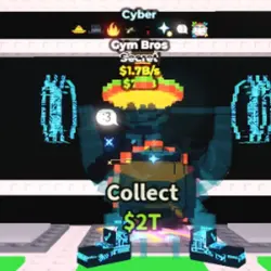 Cyber Gym Bros 1.7 B s (Секретный персонаж) — Roblox, лот №225767