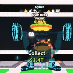 Cyber Gym Bros 1.9 B s (Секретный персонаж) — Roblox, лот №225769