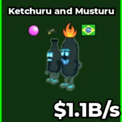 Cyber Ketchuru And Musturu (f02113) (Секретный персонаж) — Roblox, лот №225781