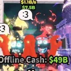 Cyber Ketchuru and Musturu 1.1B S (Секретный персонаж) — Roblox, лот №225782