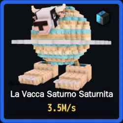 Cyber La Vacca Saturno Saturnita 3.5M s (Секретный персонаж) — Roblox, лот №225807