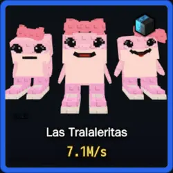 Cyber Las Tralaleritas 7.1M s (Секретный персонаж) — Roblox, лот №225809