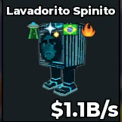 Cyber Lavadorito Spinito (f01709) (Секретный персонаж) — Roblox, лот №225812
