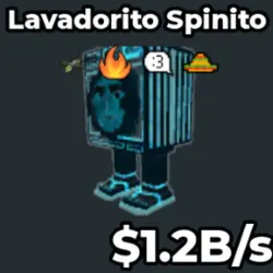 Cyber Lavadorito Spinito (f01792) (Секретный персонаж) — Roblox, лот №225813