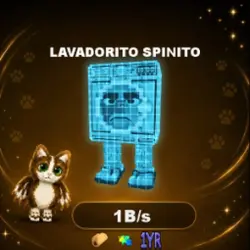 Cyber Lavadorito Spinito 1B s (Секретный персонаж) — Roblox, лот №225819
