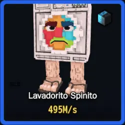 Cyber Lavadorito Spinito 495M s (Секретный персонаж) — Roblox, лот №225820