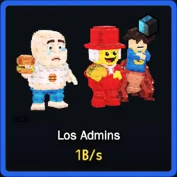 Cyber Los Admins 1B s (Секретный персонаж) — Roblox, лот №225825