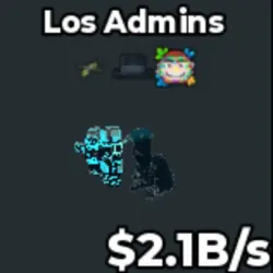 Cyber Los Admins 2.1b (Секретный персонаж) — Roblox, лот №225826