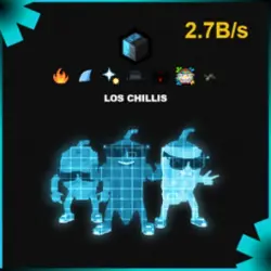 Cyber Los Chillis 2.7B s #Bas (Секретный персонаж) — Roblox, лот №225837