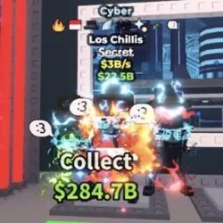 CYBER Los Chillis 3b clean traits (Секретный персонаж) — Roblox, лот №225839
