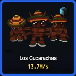 Cyber Los Cucarachas 13.7M s (Секретный персонаж) — Roblox, лот №225844