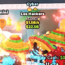 Cyber Los Hackers 1.5B s (Секретный персонаж) — Roblox, лот №225848