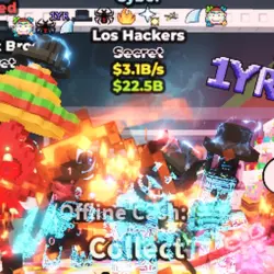 Cyber LOS Hackers 3.1B S (1 YR + Spider + 6 Rare Traits) #M… — Roblox, лот №225852