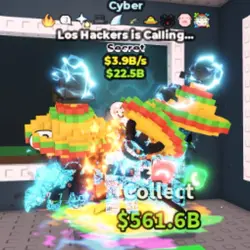 Cyber Los Hackers 3.9B s Jhon Pork Trait (Секретный персона… — Roblox, лот №225853