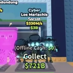 CYBER Los Mariachis 330M s (Секретный персонаж) — Roblox, лот №225883