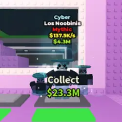 Cyber Los Noobinis 137.5 K s (Мифический персонаж) — Roblox, лот №225890