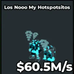 Cyber Los Nooo My Hotspotsitos 60.5 M s (Секретный персонаж) — Roblox, лот №225893