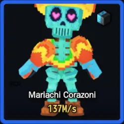 Cyber Mariachi Corazoni 137M s (Секретный персонаж) — Roblox, лот №225984