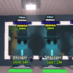 CYBER matteo $550K s RARE (Brainrot God персонаж) — Roblox, лот №225986